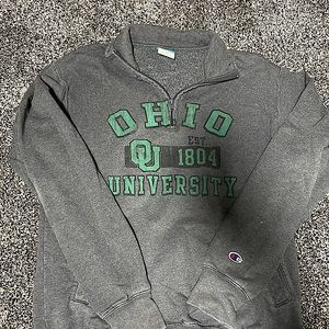 OU Quarter Zip Sweatshirt